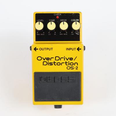 【中古】オーバードライブ ディストーション エフェクター BOSS OS-2 OverDrive Distortion ギターエフェクター 詳細画像