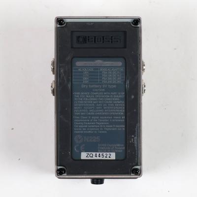 【中古】デジタルリバーブ エフェクター BOSS RV-5 Digital Reverb ボス リヴァーブ エフェクター 裏面