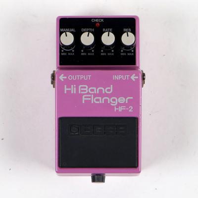 【中古】ハイバンドフランジャー エフェクター BOSS HF-2 Hi Band Flanger Made in Japan ボス ギターエフェクター