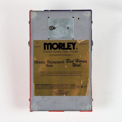 【中古】 ワウペダル MORLEY BAD HORSIE LIBERTY WAH 裏面
