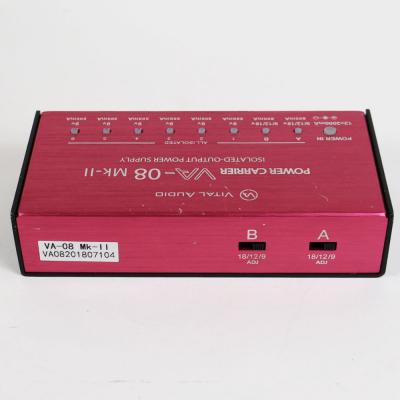 【中古】 バイタルオーディオ パワーサプライ Vital Audio VA-08 Mk-II POWER CARRIER 背面