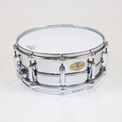 【中古】 スネアドラム パール Pearl SensiTone Steel Custom Alloy 14x5.5 スチールシェル