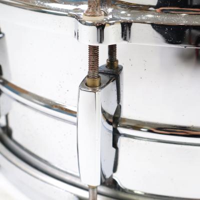 【中古】 スネアドラム パール Pearl SensiTone Steel Custom Alloy 14x5.5 スチールシェル 詳細画像
