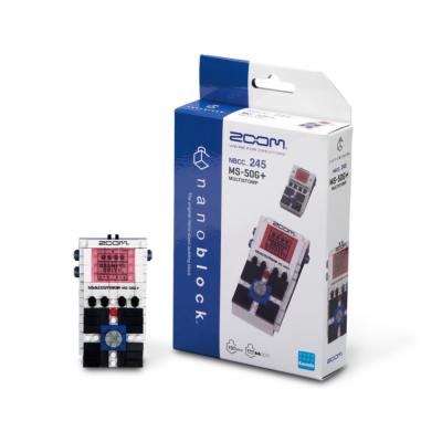ZOOM ズーム nanoblock MS-50G+ 190ピース ナノブロック パズル