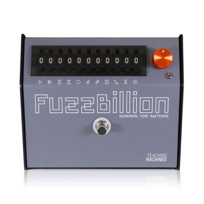 TEACHING MACHINES ティーチングマシンズ FuzzBillion ファズ ディストーション オーバードライブ エフェクター