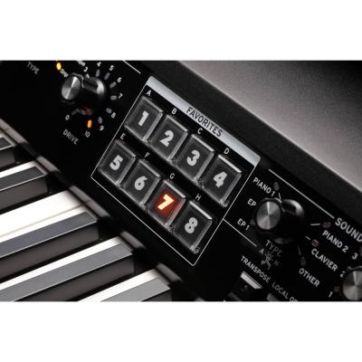 KORG SV2-73 Stage Vintage Piano エレクトリックステージピアノ スピーカー非搭載モデル 73鍵 コルグ コントロール画像2