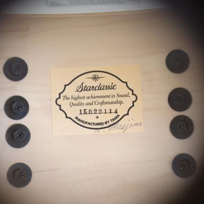 【中古】スネアドラム タマ TAMA SMS455TBN STARCLASSIC Maple 14x5.5 スネアドラム 詳細画像