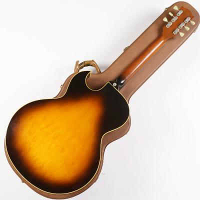 【中古】 エレキギター Gibson ES-175D Vintage SunBurst 1990年製 刻印ナンバードPAFピックアップ搭載 フルアコースティックギター ボディバック画像