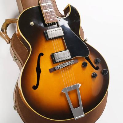 【中古】 エレキギター Gibson ES-175D Vintage SunBurst 1990年製 刻印ナンバードPAFピックアップ搭載 フルアコースティックギター ボディ画像