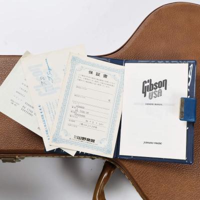 【中古】 エレキギター Gibson ES-175D Vintage SunBurst 1990年製 刻印ナンバードPAFピックアップ搭載 フルアコースティックギター 付属品画像