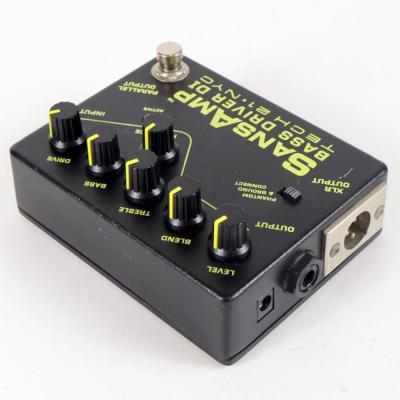 【中古】サンズアンプ ベースドライバーDI TECH21 SansAmp BASS DRIVER DI 旧仕様 前期型 ベース用DI プリアンプ 左サイド