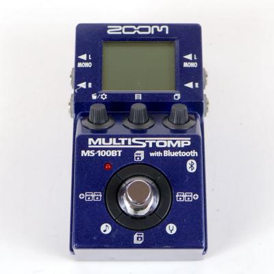 【中古】 マルチエフェクター ZOOM MultiStomp MS-100BT ズーム ギターエフェクター