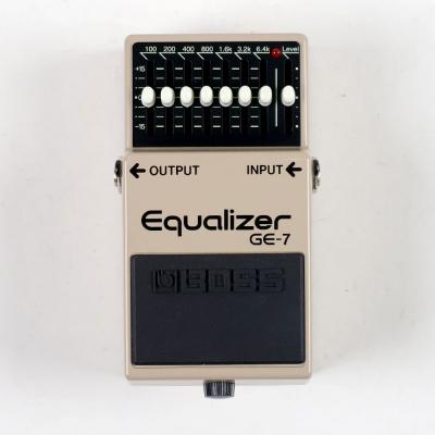 【中古】イコライザー エフェクター BOSS GE-7 Equalizer ギターエフェクター 正面