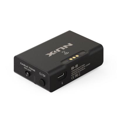 NUX ニューエックス B-8 2.4GHz Guitar Wireless System ギター用ワイヤレスシステム 送信機斜めアングル画像