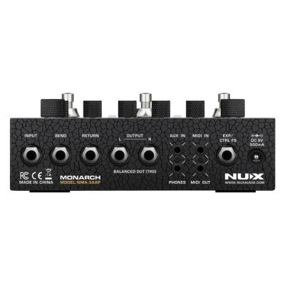 NUX ニューエックス Amp Academy Stomp アンプモデラー マルチエフェクター ギターエフェクター リア画像