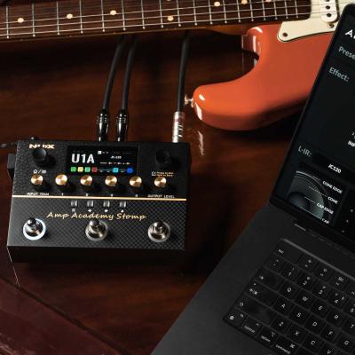 NUX ニューエックス Amp Academy Stomp アンプモデラー マルチエフェクター ギターエフェクター イメージ画像2