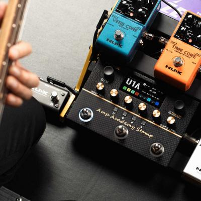 NUX ニューエックス Amp Academy Stomp アンプモデラー マルチエフェクター ギターエフェクター イメージ画像3