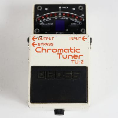 【中古】 クロマチックチューナー エフェクター BOSS TU-2 Chromatic Tuner ペダルチューナー