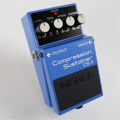 【中古】コンプレッサー エフェクター BOSS CS-3 Compression Sustainer ギターエフェクター 全体