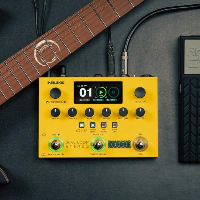 NUX ニューエックス Dual Loop Stereo デュアルトラックループペダル ルーパー ギターエフェクター イメージ画像2