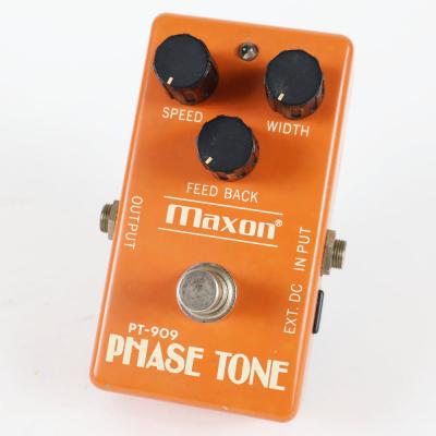 【中古】 Maxon マクソン PT-909 PHASE TONE Small Case フェイザー ギターエフェクター