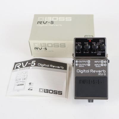 【中古】デジタルリバーブ エフェクター BOSS RV-5 Digital Reverb ボス リヴァーブ エフェクター