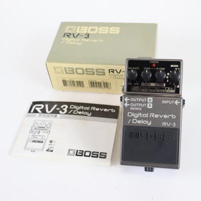 【中古】 デジタルリバーブ ディレイ エフェクター BOSS RV-3 Digital Reverb Delay ボス ギターエフェクター