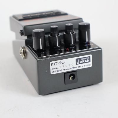 【中古】 BOSS MT-2W WAZA CRAFT Metal Zone メタルゾーン ディストーション ギターエフェクター 背面