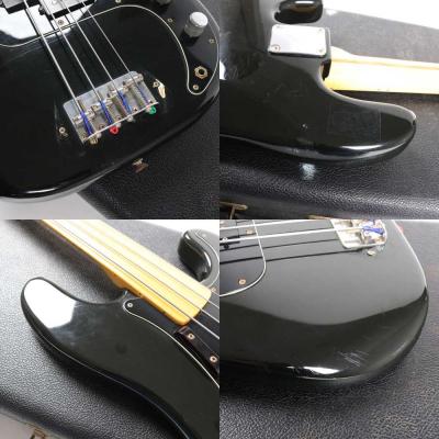 【中古】 Fender USA フェンダー PRECISION BASS フレットレス 1980年製 70年代ネック Black プレシジョンベース エレキベース 傷