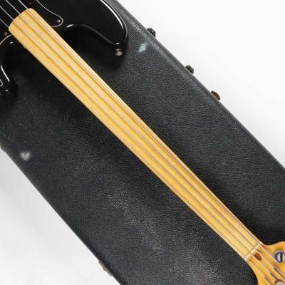 【中古】 Fender USA フェンダー PRECISION BASS フレットレス 1980年製 70年代ネック Black プレシジョンベース エレキベース ネック