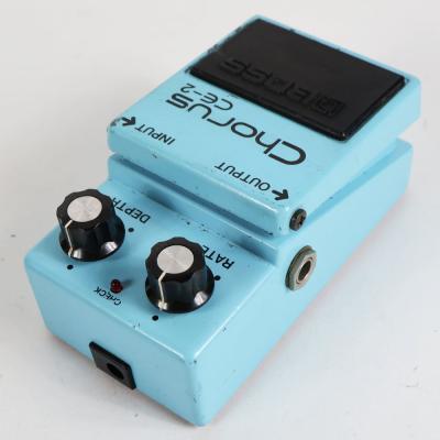 【中古】 コーラス ボス BOSS CE-2 Chorus エフェクター Made in Japan 銀ネジ ギターエフェクター 全体