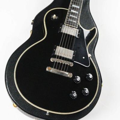 【中古】 エレキギター Gibson Custom Shop Murphy Lab 1968 Les Paul Custom Ebony Ultra Light Aged Nickel Hardware 2024年製 4.04kg 軽量個体 ギブソン マーフィーラボ レスポールカスタム ボディ画像