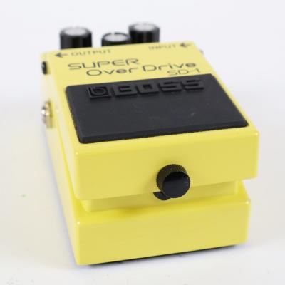 【中古】 スーパーオーバードライブ エフェクター BOSS SD-1 Super Over Drive ギターエフェクター 側面