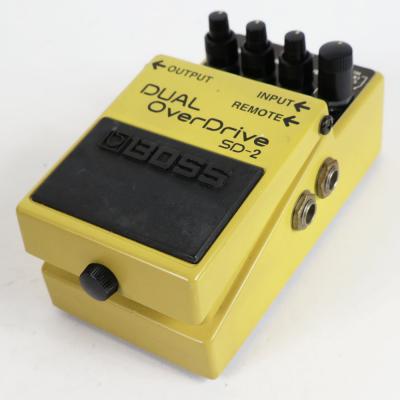 【中古】 オーバードライブ エフェクター BOSS SD-2 DUAL Over Drive ギターエフェクター 全体