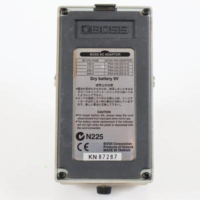 【中古】イコライザー エフェクター BOSS GE-7 Equalizer ギターエフェクター 裏面
