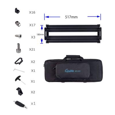 Guitto GPB-01 ペダルボード エフェクターボード セット内容画像