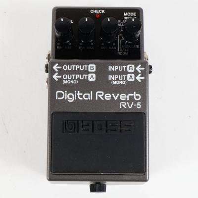 【中古】デジタルリバーブ エフェクター BOSS RV-5 Digital Reverb ボス リヴァーブ エフェクター