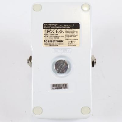 【中古】 チューナー tc electronic PolyTune 3 バッファー内蔵 ポリフォニックチューナー ポリチューン ペダルチューナー 底面