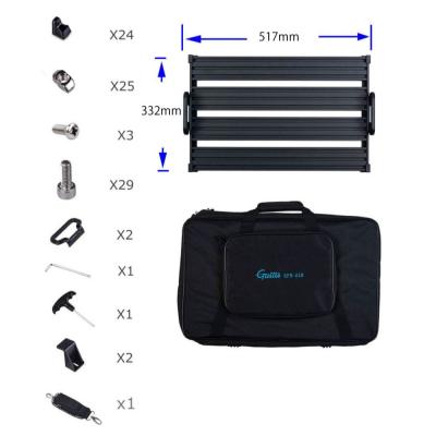 Guitto GPB-02 ペダルボード エフェクターボード セット内容画像