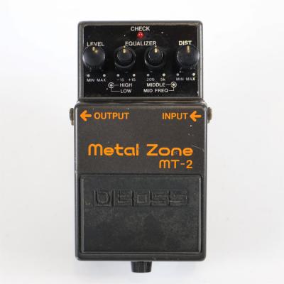 【中古】メタルゾーン エフェクター BOSS MT-2 Metal Zone ボス ギターエフェクター