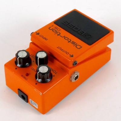 【中古】 ディストーション エフェクター BOSS DS-1 Distortion Made in Japan ギターエフェクター 左サイド