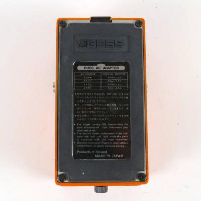 【中古】 ディストーション エフェクター BOSS DS-1 Distortion Made in Japan ギターエフェクター 裏面