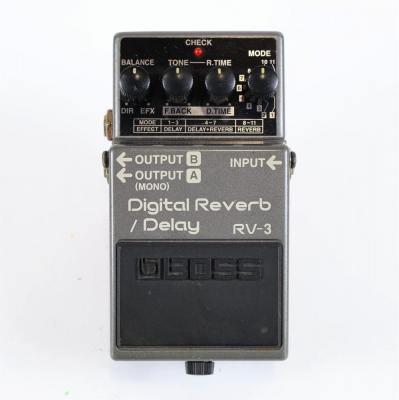 【中古】 デジタルリバーブ ディレイ エフェクター BOSS RV-3 Digital Reverb Delay ボス ギターエフェクター
