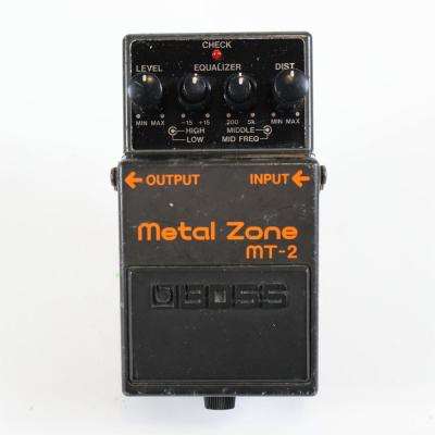 【中古】メタルゾーン エフェクター BOSS MT-2 Metal Zone ボス ギターエフェクター