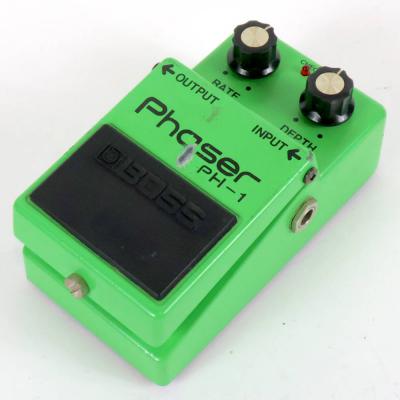 【中古】フェイザー エフェクター BOSS PH-1 Phaser 銀ネジ Made in Japan ギターエフェクター 右サイド