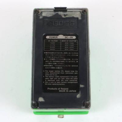 【中古】フェイザー エフェクター BOSS PH-1 Phaser 銀ネジ Made in Japan ギターエフェクター 裏面