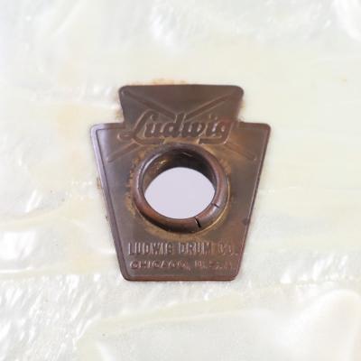 【中古】 スネアドラム ラディック Ludwig 908P Jazz Festival WHITE MARINE PEARL ロゴ