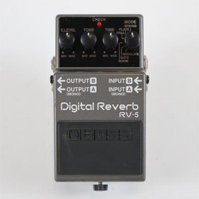【中古】デジタルリバーブ エフェクター BOSS RV-5 Digital Reverb ボス リヴァーブ エフェクター