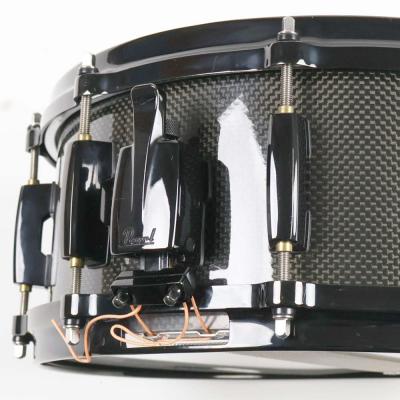 【中古】 スネアドラム パール Pearl CMN1455S/B Carbonply Maple 14x5.5 ストレイナー