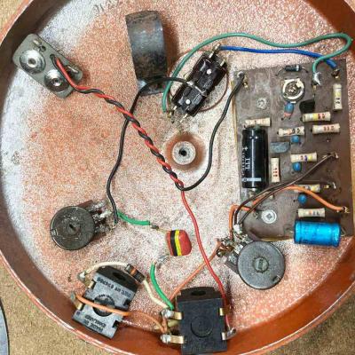 【中古】トレモロ エフェクター DALLAS ARBITER ENGLAND TREM FACE 1970年代 ギターエフェクター 基盤